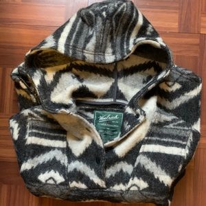 Woolrich x American Eagle Blanket Popover Hoodie